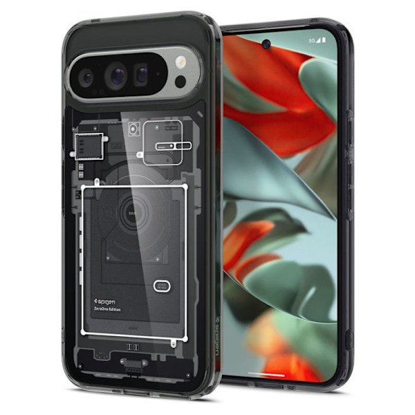 Coque Spigen Ultra Hybrid för Google Pixel 9 Pro XL (Zero One) Matte svart