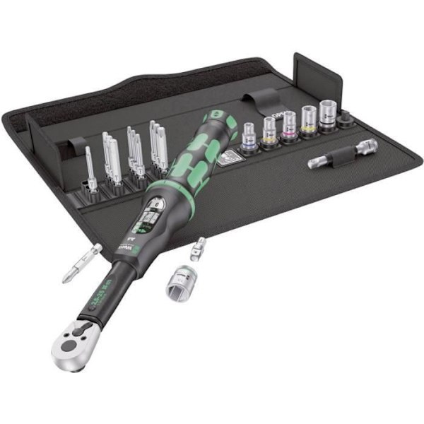 Momentnyckel - WERA - Click-Torque A 6 Set 1 - 2,5-25 Nm - 1/4" vändbar - Hög precision