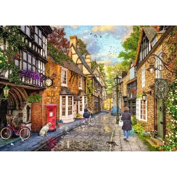 Pussel 1000 bitar: Meadow Hill Lane