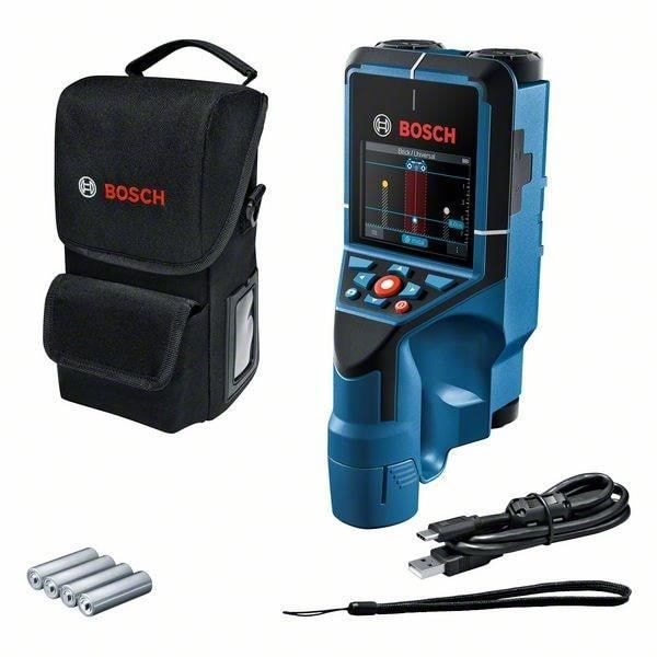 Bosch Professional D-Tect 200 C väggdetektor i väska med rem Bosch Radar Technology - 0601081600