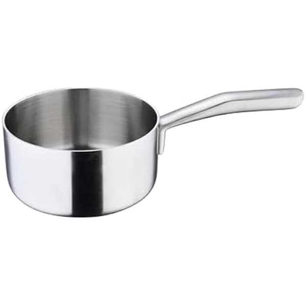 MasterPRO Alessi Bones kastrull - 16 cm - Rostfritt stål - Matt finish - Rak kropp