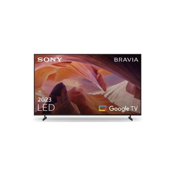 LED-TV Sony KD 75X80L Bravia X80L-serien 189 cm 4K UHD Google TV 2023 Svart