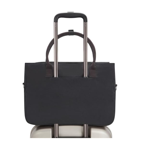 Axelväska - Kipling - Basic Superworker - Svart - 42x30x12 cm - Trolley kompatibel Svart
