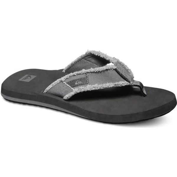 Flip Flops - Quiksilver - Monkey Abyss - Grå - Herr - Frayed canvas ovandel Grå 42