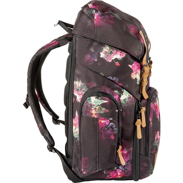 Ryggsäck - Nitro - Weekender Urban Collection - Polyester 100% - Storlek L 42 - Svart Rosa Flerfärgad svart, lila, gul, grön