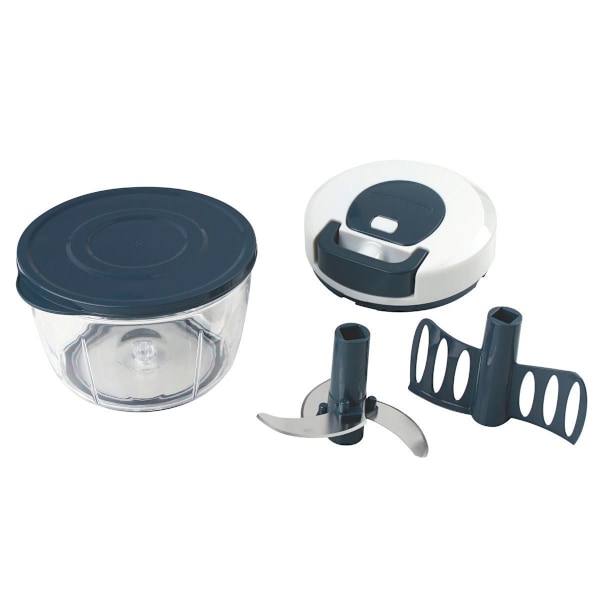 Fackelmann Easy Prepare manuell multifunktionsfärs ref. 27907 Blå, Vit, Klar