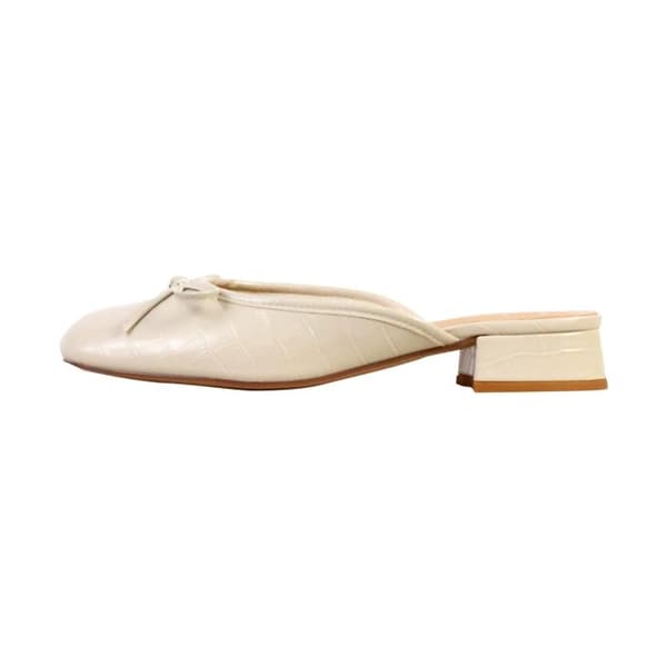 Super Mode Inia Klackskor med Rem - Beige beige 39