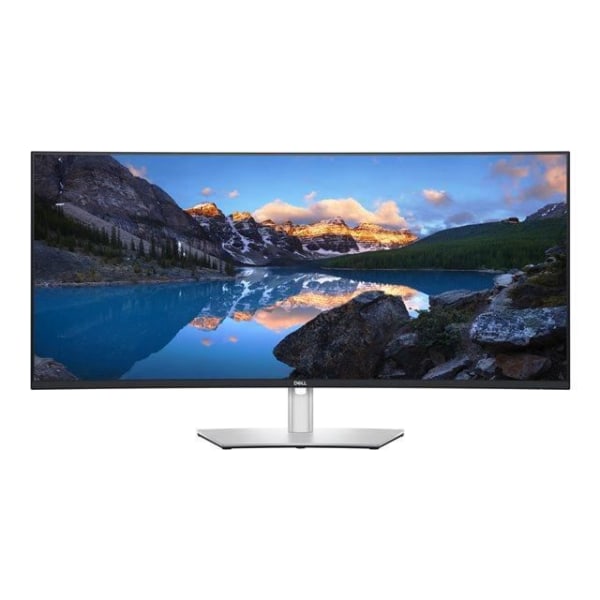 Dell UltraSharp U4021QW-skärm - 39,5 tum - 5120 x 2160 - IPS - Grå - 5 ms - 2xHDMI, DisplayPort, Thunderbolt 3 Silver