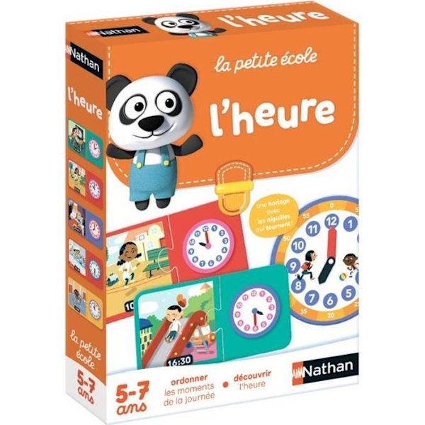 NATHAN La Petite Ecole - L'Heure Flerfärgad