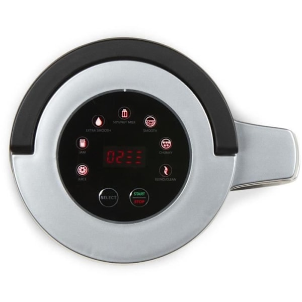 DOMO uppvärmd mixer – grå – 2,2 L – 7 program – 1000 Watt – DO716BL