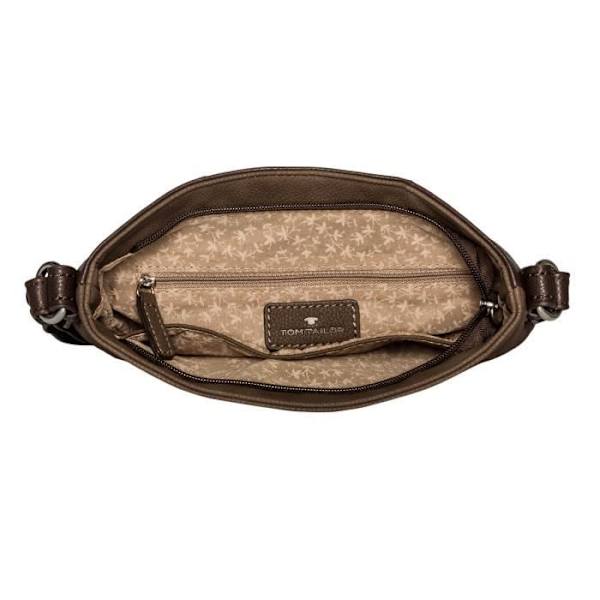TOM TAILOR Ellen Crossbag Mixed Brown [136998] - axelväska crossbody väska