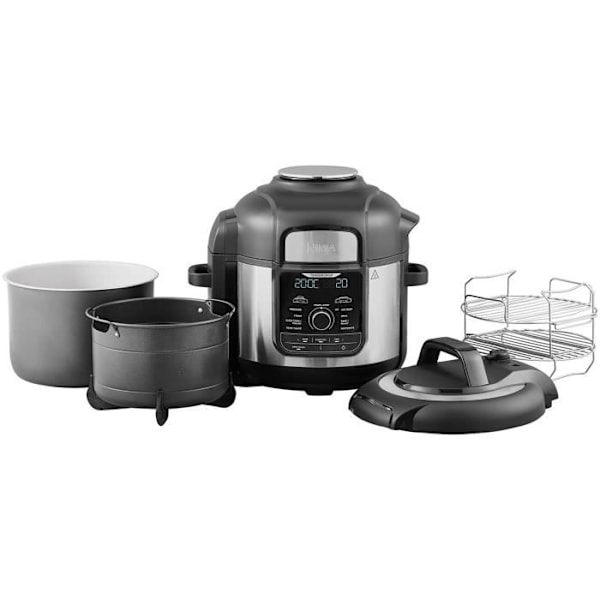 Multikokare NINJA - Foodi Max OP500EU - Kapacitet 7,5L - 9 matlagningsprogram - 1760W Svart