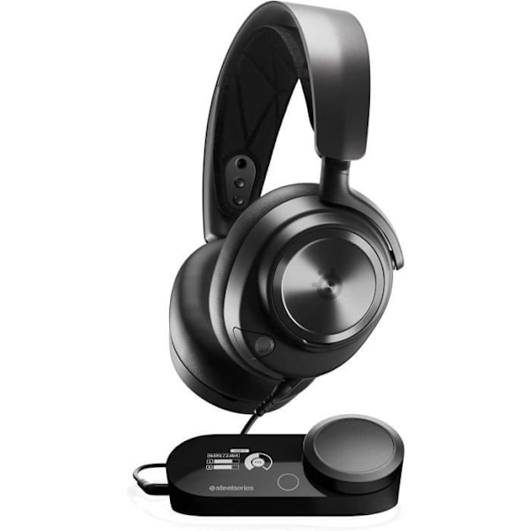 Kabelanslutet high-fidelity-spelheadset med multisystemanslutning - STEELSERIES - ARCTIS NOVA PRO X - Svart Svart