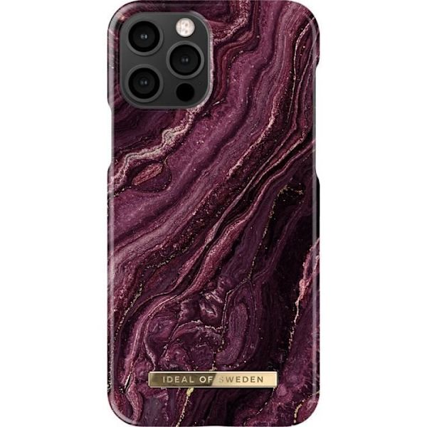 Modefodral till iPhone 12 / 12 Pro Ideal Of Sweden - Gyllene plommon - BBC gyllene plommon