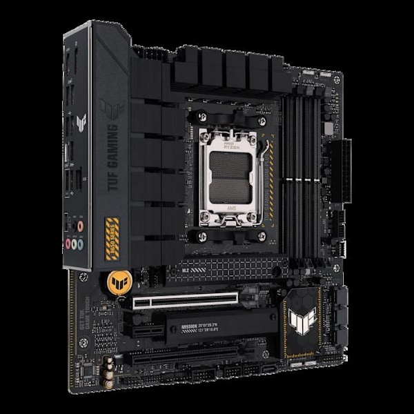 Moderkort - ASUS - TUF GAMING B650M-PLUS - AMD B650 - AM5 mikro ATX-plats