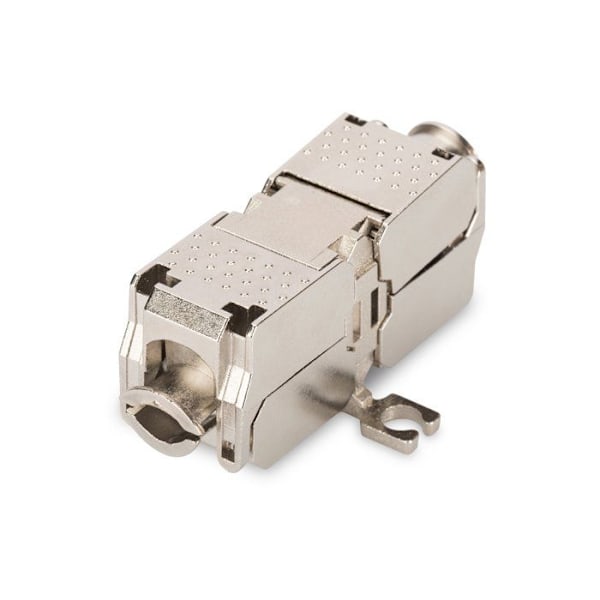 Nätverksadapter RJ45 CAT 6A-adapter, ej utrustad med Digitus Professional DN-93909 [1x LSA, självavlägsnande, snabbkoppling - 1x