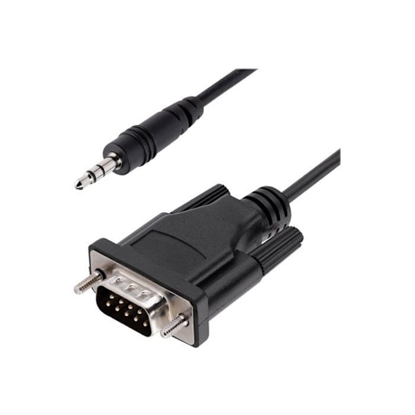 DB9 seriell kabel - STARTECH.COM - 1m - Hane till 3,5 mm - RS-232 - Kvalitetsvattentätning