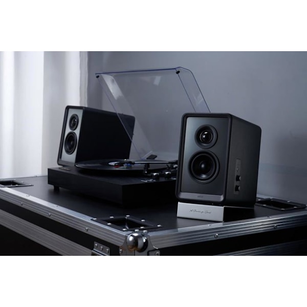 Monitorhögtalare - EDIFIER - QR65 - 70 W - Bluetooth 5.3 - RGB-ljuseffekter Svart