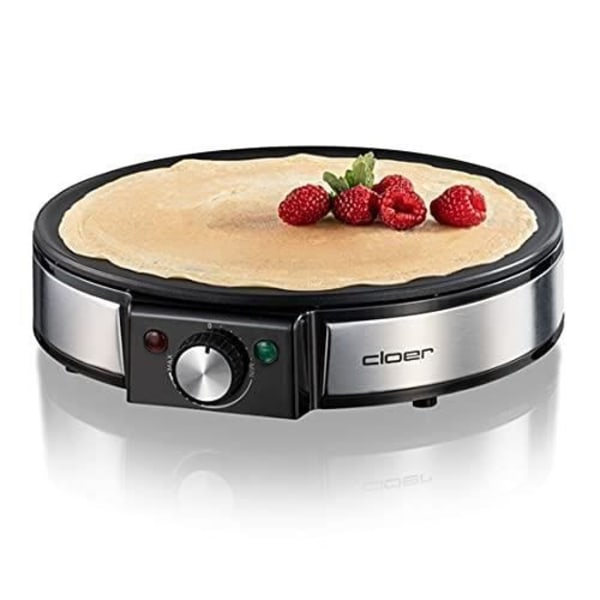 Crepe maker - CLOER 6630 - Svart - 2200 Watt - Non-stick beläggning - Vuxen - Tål diskmaskin