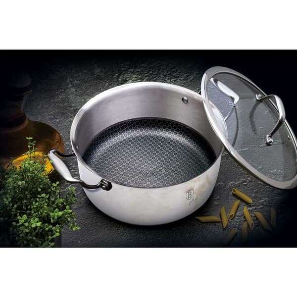 Köksset - KING HOFF - BH-7444 - 20cm - Rostfritt stål 18/10 - Hållbar 3D-beläggning