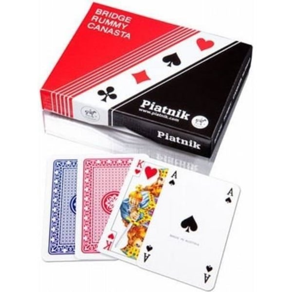 Klassiskt kortspel - PIATNIK - RUMMY BRIDGE CANASTA - Spela kort - 2 eller fler spelare