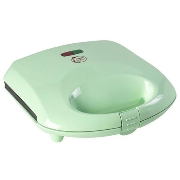 Våffelmaskin - BESTRON - Våffelmaskin - Non-stick beläggning - Värmeindikator - Sladdförvaring Pastellgrön