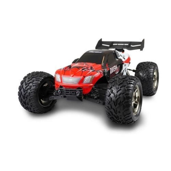 Radiostyrd truggy Amewi Raven modell 1:10 - Elmotor - Svart, Röd Svart röd
