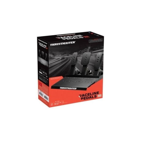 Pedalställ - Thrustmaster - Raceline Pedaler III - Aluminium - Trådad - Multi-plattform Svart
