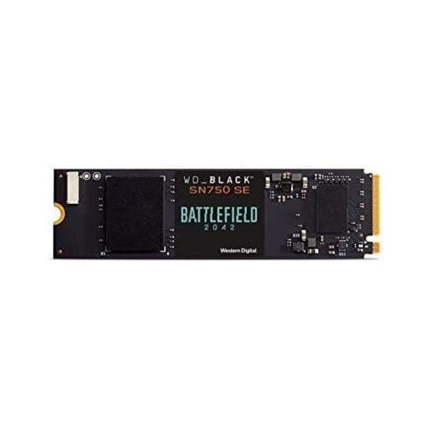 Svart SN750 SE 500GB - Battlefield 2042 PC Game Code Bundle, PCIe 4.0 x4 SSD, NVMe, M.2 2280 Kapacitet: 500GB