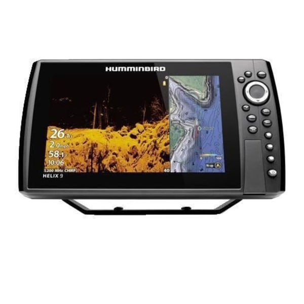 GPS och ekolod Humminbird Helix 9G4N Chirp Mega DI+ (411370-1) - svart - 9"