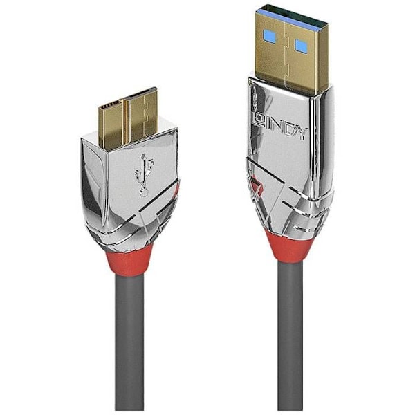 USB 3.0 typ A till Micro-B-kabel - Cromo Line - 2m - Hög prestanda och estetisk - Överför upp till 5Gbit/s