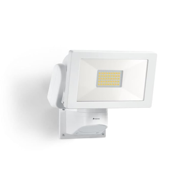 STEINEL Utomhusstrålkastare utan sensor LS 300 LED 30W 4000K IP44 - Vit Vit