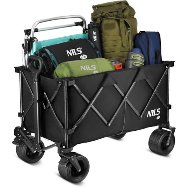 Kärrchassi Nils extreme NC2604 KÄRR SVART XXL 180L NILS CAMP