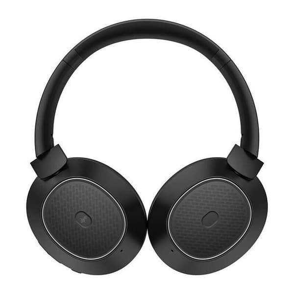 Hörlurar - POWERLOCUS - ML - Bluetooth - Över örat - 60h batteritid Svart