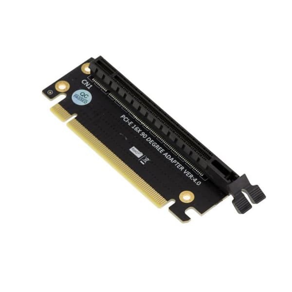 KALEA-INFORMATIQUE Riseradapter i 90° för PCIe Slot - PCI Express x16 kompatibel med 4.0