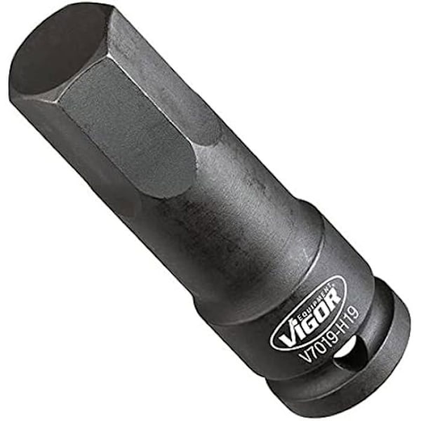 Hexagonnyckel - VIGOR - V7019-H19 - 1/2" - Fosfatstål - Användning med maskin