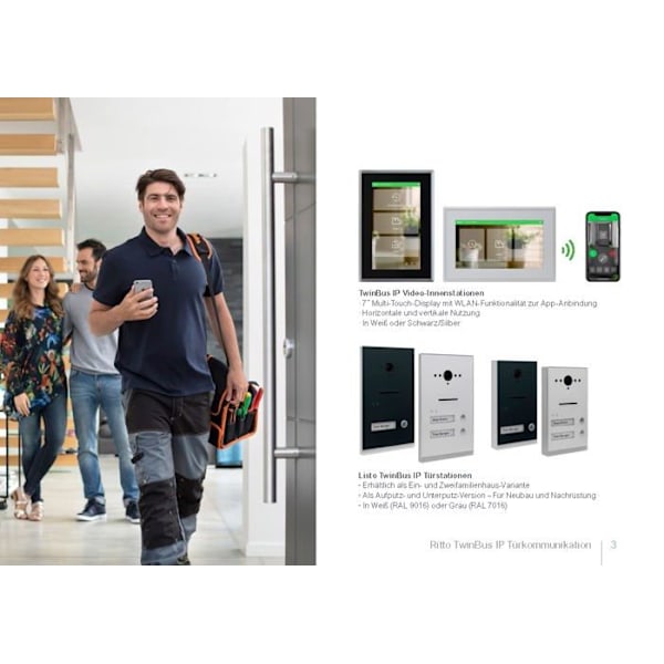 Schneider Electric intercom - videotelefon - RGE2094270