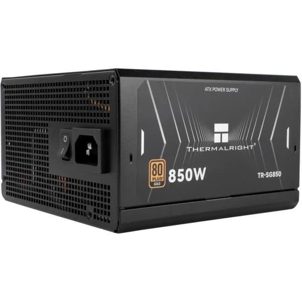 Modulär PC-strömförsörjning - THERMALRIGHT SG850 - 80+ Guld - Svart
