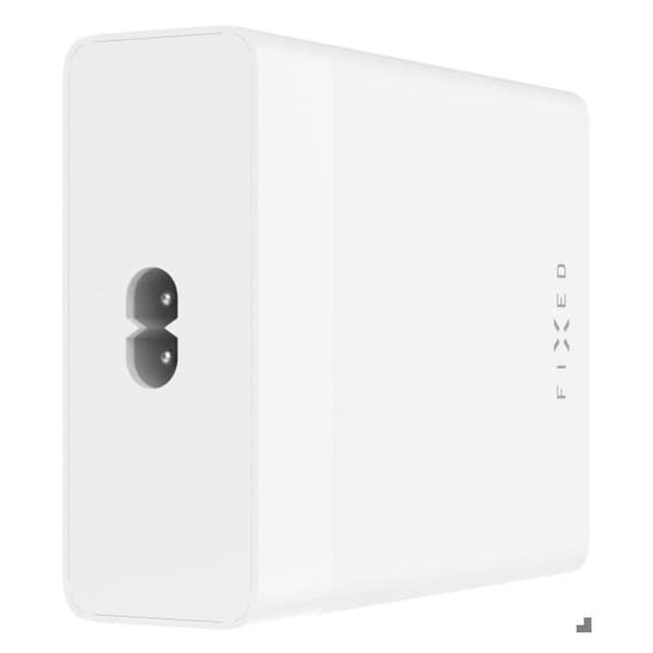 Strömadapter - FIXERAD - Laddstation - 3xUSB-C - 1xUSB-A - 200W vit Vit