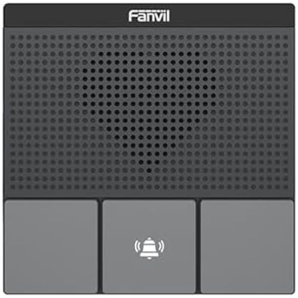 Intercom Audio - FANVIL - A10W - Svart - Grå - Effektivt intercomsystem Svart, Grå