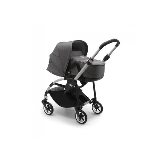 Sufflett för barnvagn - BUGABOO - Bee6 - Grå - Ventilationsfönster och högre adaptrar Grå