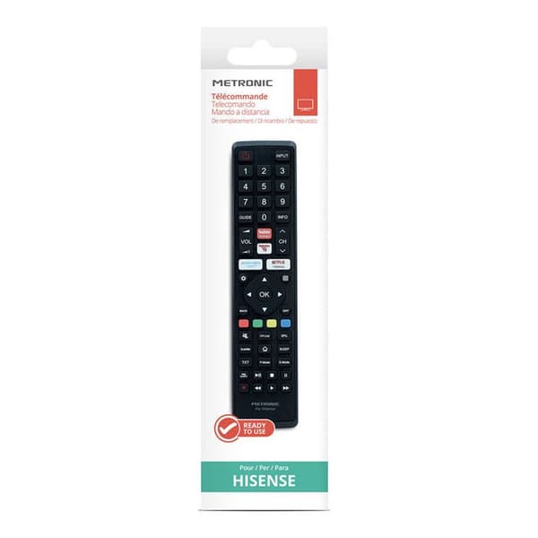 Fjärrkontroll för Hisense TV