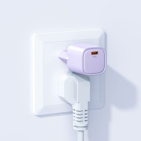 Mcdodo Liten Snabbladdare Usb-C 20W För Iphone Vit