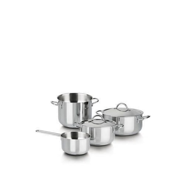 Kastrull - Barazzoni - 28390601 - Set om 6 - Diameter 14cm, 18cm, 22cm - Kompatibilitet med alla värmekällor