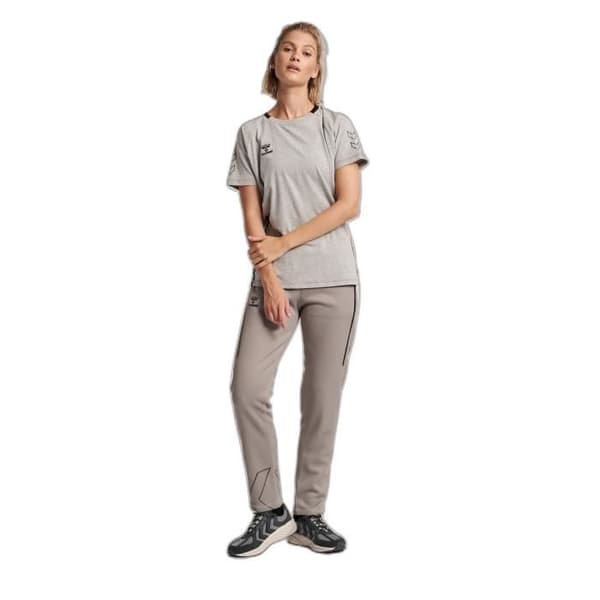 Hummel Cima Xk dam t-shirt - grå - S grå XS