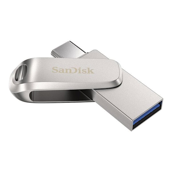 USB-minne - SANDISK - Ultra Dual Drive Luxe - 128 Go - 150 Mo/s - USB-C / micro USB