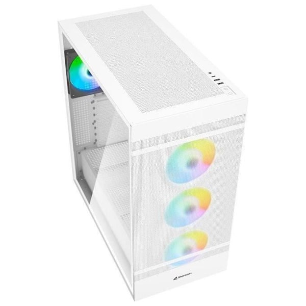 SHARKOON Rebel C50 Vit RGB ATX