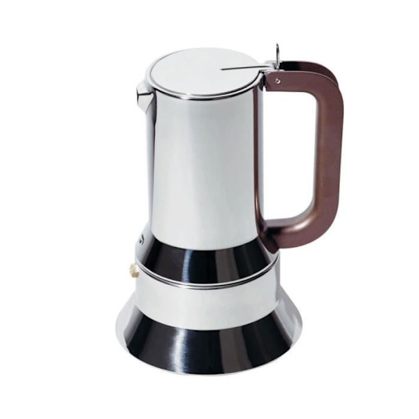 Alessi 9090-M espressomaskin i stål för 10 koppar