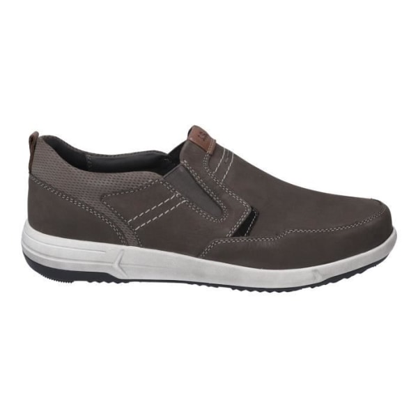 Loafers för män - JOSEF SEIBEL - Enrico 04 - Läder - Grå Grå 46