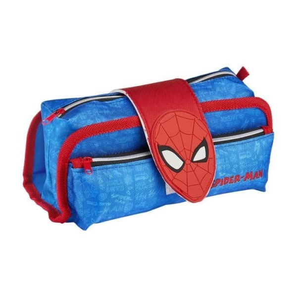 Spiderman Astuccio Scuola Tombolino Multi Scompartimento med kardborre